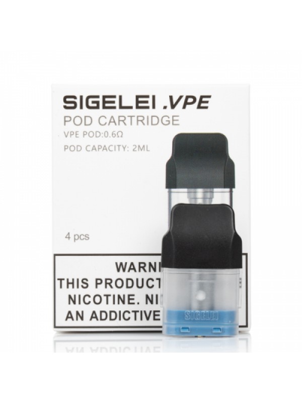 Sigelei VPE Replacement Pods (Pack of 4)