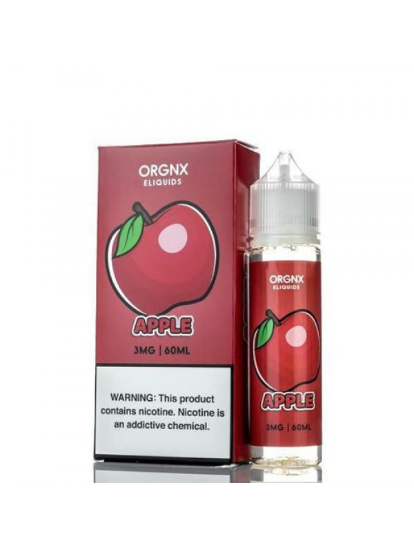 Orgnx Apple 60ml Vape Juice