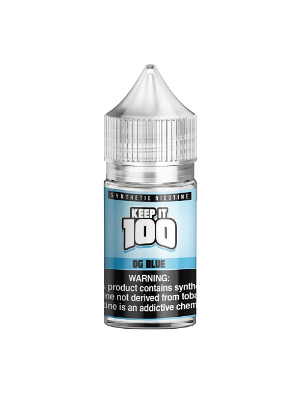 OG Blue 30ml Synthetic Nicotine Salt Vape Juice - ...