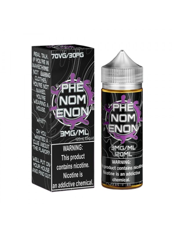 Phenomenon 120ml Vape Juice - Nomenon